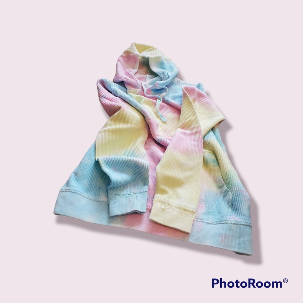 Tie Dye Hooded Sweatshirt